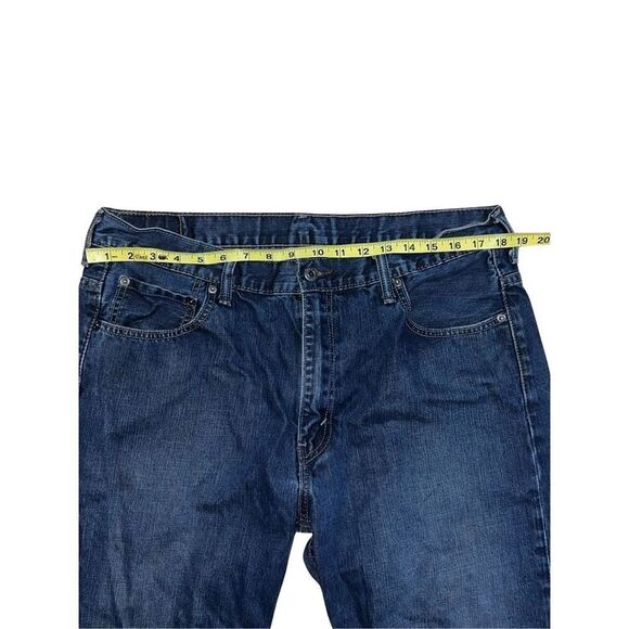 Levi’s 569™ Loose Straight Fit Dark Wash Men’s Jeans size 36/30 - Picture 4 of 11